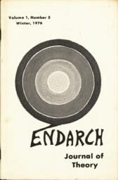 Endarch: Journal of Black Political Research Vol. 1976, No. 3 Winter 1976