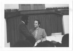 Dick Gregory and Mayor Sam Massell, circa 1969