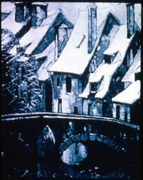 Hale Woodruff, "Medieval Chartres" Slide, 1928