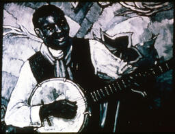 Hale Woodruff, "The Banjo Player" Slide, 1927