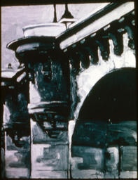 Hale Woodruff, "Pont Neuf, Paris" Slide, 1927