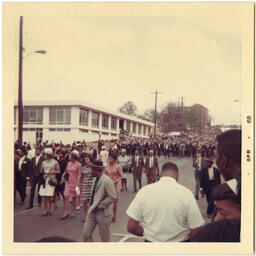 Funeral Procession for Martin Luther King Jr., April 9, 1968