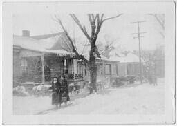 Anna E. Hall and Mrs. Joseph J. Dennis, 1940