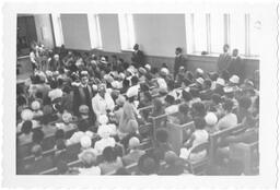 Coretta Scott King at West Hunter Street Baptist Church, October 26, 1969