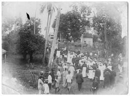 Walking to Church, circa 1920