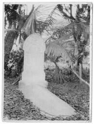 Grave of Jane Lewis, circa 1920