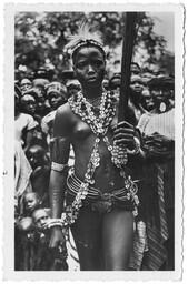 Woman in Dance Dress, circa 1930