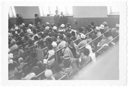 Ralph Abernathy at West Hunter Street Baptist Church, October 26, 1969