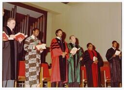 Ecumenical Service including Jesse Jackson and Hugh Gloster, circa 1980