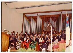 Ecumenical Service including Jesse Jackson and Hugh Gloster, circa 1980