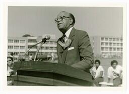 Dedication of B.T. Harvey Stadium, September 24, 1983