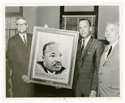 Presentation of MLK Jr. Portrait, September 1968