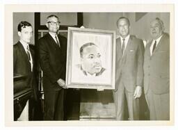 Presentation of MLK Jr. Portrait, September 1968