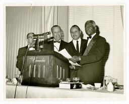 Morehouse College Day including Hugh Gloster, Benjamin Mays and Others, November 10, 1967