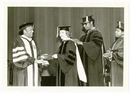 Commencement including Rosalynn Carter, circa 1980