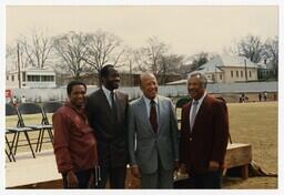 Presentation including Edwin Moses and Others, circa 1980