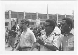 Coretta Scott King and Leonard Woodcock, March Against Repression, May 23, 1970