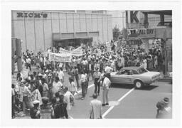 March Passes Rich's, March Against Repression, May 23, 1970