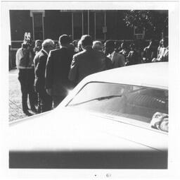 Group of Men at Political Rally, October 1967