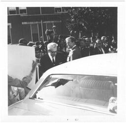 Everett Millican Leaving Rally, October 1967