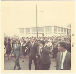 Group in Martin Luther King Jr.'s Funeral Procession, April 9, 1968