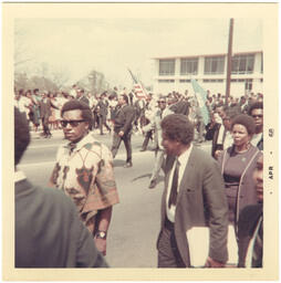 Front of Martin Luther King Jr.'s Funeral Procession, April 9, 1968