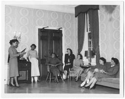 Bumstead Hall, Interior, November 1952