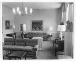 Dean Sage Hall Faculty Lounge, circa 1953