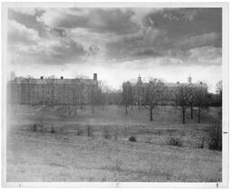 Bumstead and Ware Halls, circa 1951