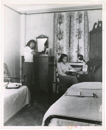 Bumstead Hall Dormitory Room, circa 1950