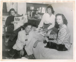 Bumstead Hall Dormitory Room, 1950