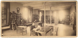 Graves Library, Stone Hall, circa 1885