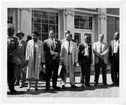 Artists Attending Negro Artists in America Exhibition, 1959