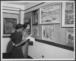 Art Exhibition Opening, April 7, 1957