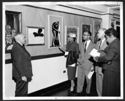 16th Annual Art Exhibition Opening, April 7, 1957