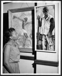 16th Annual Art Exhibition Opening, April 7, 1957