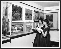 16th Annual Art Exhibition Opening, April 7, 1957