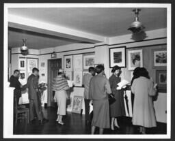 Art Exhibition Opening, March 30, 1958