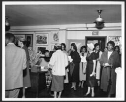 Art Exhibition Opening, March 30, 1958