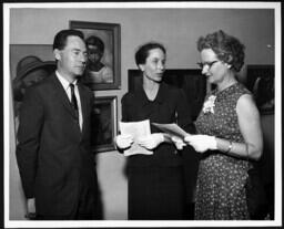 19th Annual Art Exhibition Opening, May 1, 1960