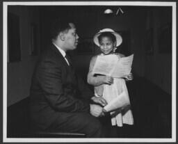 Dr. Hubert Ross and Daughter Susan Ross, 1961