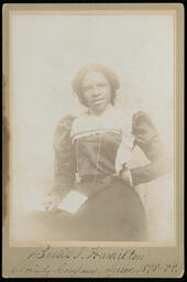 Bessie I. Hamilton, circa 1898