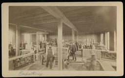 Carpentering, Class, circa 1890