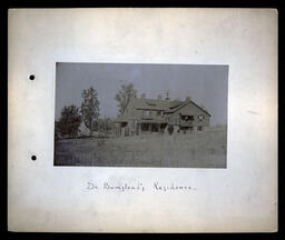 Dr. Bumstead's Residence, circa 1890