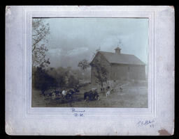 Barn and Animals, 1909