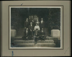 Bumstead and Faculty, circa 1910