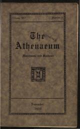 The Athenaeum, November 1922