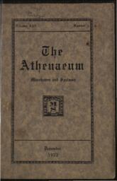 The Athenaeum, December 1922