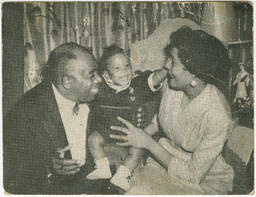 Graham W. Jackson, Sr. with Wife and Child, circa 1955