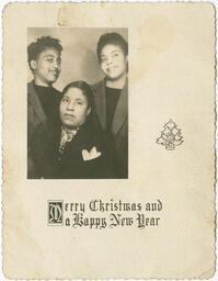 Holiday Card, circa 1950